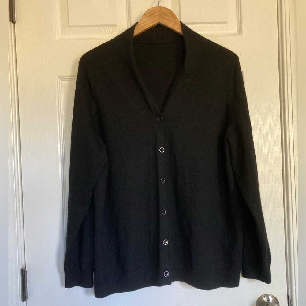 Merino wool cardigan